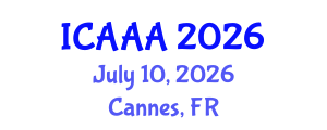 International Conference on Applied Aerodynamics and Aeromechanics (ICAAA) July 10, 2026 - Cannes, France International Conference on Applied Aerodynamics and Aeromechanics (ICAAA) July 10, 2026 - Cannes, France