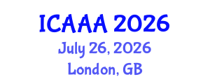 International Conference on Applied Aerodynamics and Aeromechanics (ICAAA) July 26, 2026 - London, United Kingdom