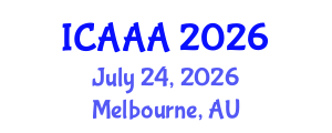 International Conference on Applied Aerodynamics and Aeromechanics (ICAAA) July 24, 2026 - Melbourne, Australia International Conference on Applied Aerodynamics and Aeromechanics (ICAAA) July 24, 2026 - Melbourne, Australia