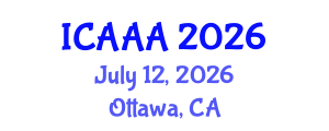 International Conference on Applied Aerodynamics and Aeromechanics (ICAAA) July 12, 2026 - Ottawa, Canada International Conference on Applied Aerodynamics and Aeromechanics (ICAAA) July 12, 2026 - Ottawa, Canada