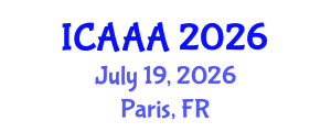 International Conference on Applied Aerodynamics and Aeromechanics (ICAAA) July 19, 2026 - Paris, France