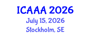 International Conference on Applied Aerodynamics and Aeromechanics (ICAAA) July 15, 2026 - Stockholm, Sweden International Conference on Applied Aerodynamics and Aeromechanics (ICAAA) July 15, 2026 - Stockholm, Sweden