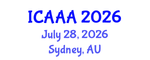 International Conference on Applied Aerodynamics and Aeromechanics (ICAAA) July 28, 2026 - Sydney, Australia