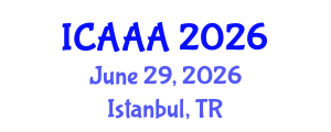 International Conference on Applied Aerodynamics and Aeromechanics (ICAAA) June 29, 2026 - Istanbul, Turkey International Conference on Applied Aerodynamics and Aeromechanics (ICAAA) June 29, 2026 - Istanbul, Turkey