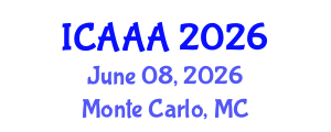 International Conference on Applied Aerodynamics and Aeromechanics (ICAAA) June 08, 2026 - Monte Carlo, Monaco International Conference on Applied Aerodynamics and Aeromechanics (ICAAA) June 08, 2026 - Monte Carlo, Monaco