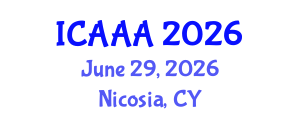 International Conference on Applied Aerodynamics and Aeromechanics (ICAAA) June 29, 2026 - Nicosia, Cyprus International Conference on Applied Aerodynamics and Aeromechanics (ICAAA) June 29, 2026 - Nicosia, Cyprus