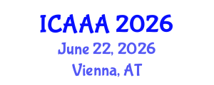 International Conference on Applied Aerodynamics and Aeromechanics (ICAAA) June 22, 2026 - Vienna, Austria International Conference on Applied Aerodynamics and Aeromechanics (ICAAA) June 22, 2026 - Vienna, Austria