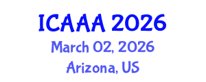 International Conference on Applied Aerodynamics and Aeromechanics (ICAAA) March 02, 2026 - Arizona, United States International Conference on Applied Aerodynamics and Aeromechanics (ICAAA) March 02, 2026 - Arizona, United States