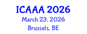 International Conference on Applied Aerodynamics and Aeromechanics (ICAAA) March 23, 2026 - Brussels, Belgium International Conference on Applied Aerodynamics and Aeromechanics (ICAAA) March 23, 2026 - Brussels, Belgium