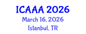 International Conference on Applied Aerodynamics and Aeromechanics (ICAAA) March 16, 2026 - Istanbul, Turkey
