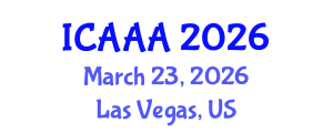 International Conference on Applied Aerodynamics and Aeromechanics (ICAAA) March 23, 2026 - Las Vegas, United States International Conference on Applied Aerodynamics and Aeromechanics (ICAAA) March 23, 2026 - Las Vegas, United States