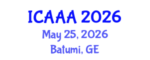 International Conference on Applied Aerodynamics and Aeromechanics (ICAAA) May 25, 2026 - Batumi, Georgia International Conference on Applied Aerodynamics and Aeromechanics (ICAAA) May 25, 2026 - Batumi, Georgia