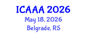 International Conference on Applied Aerodynamics and Aeromechanics (ICAAA) May 18, 2026 - Belgrade, Serbia International Conference on Applied Aerodynamics and Aeromechanics (ICAAA) May 18, 2026 - Belgrade, Serbia
