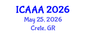 International Conference on Applied Aerodynamics and Aeromechanics (ICAAA) May 25, 2026 - Crete, Greece