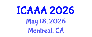 International Conference on Applied Aerodynamics and Aeromechanics (ICAAA) May 18, 2026 - Montreal, Canada International Conference on Applied Aerodynamics and Aeromechanics (ICAAA) May 18, 2026 - Montreal, Canada