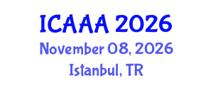 International Conference on Applied Aerodynamics and Aeromechanics (ICAAA) November 08, 2026 - Istanbul, Turkey International Conference on Applied Aerodynamics and Aeromechanics (ICAAA) November 08, 2026 - Istanbul, Turkey