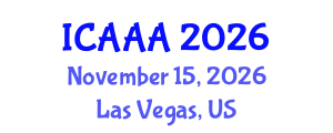 International Conference on Applied Aerodynamics and Aeromechanics (ICAAA) November 15, 2026 - Las Vegas, United States International Conference on Applied Aerodynamics and Aeromechanics (ICAAA) November 15, 2026 - Las Vegas, United States