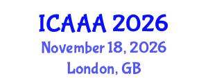 International Conference on Applied Aerodynamics and Aeromechanics (ICAAA) November 18, 2026 - London, United Kingdom