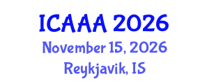 International Conference on Applied Aerodynamics and Aeromechanics (ICAAA) November 15, 2026 - Reykjavik, Iceland International Conference on Applied Aerodynamics and Aeromechanics (ICAAA) November 15, 2026 - Reykjavik, Iceland