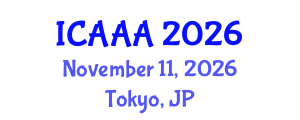 International Conference on Applied Aerodynamics and Aeromechanics (ICAAA) November 11, 2026 - Tokyo, Japan International Conference on Applied Aerodynamics and Aeromechanics (ICAAA) November 11, 2026 - Tokyo, Japan