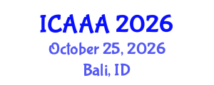 International Conference on Applied Aerodynamics and Aeromechanics (ICAAA) October 25, 2026 - Bali, Indonesia International Conference on Applied Aerodynamics and Aeromechanics (ICAAA) October 25, 2026 - Bali, Indonesia