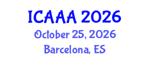 International Conference on Applied Aerodynamics and Aeromechanics (ICAAA) October 25, 2026 - Barcelona, Spain