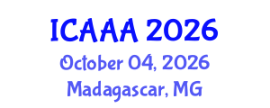 International Conference on Applied Aerodynamics and Aeromechanics (ICAAA) October 04, 2026 - Madagascar, Madagascar