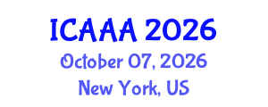 International Conference on Applied Aerodynamics and Aeromechanics (ICAAA) October 07, 2026 - New York, United States International Conference on Applied Aerodynamics and Aeromechanics (ICAAA) October 07, 2026 - New York, United States