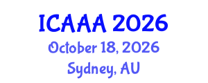International Conference on Applied Aerodynamics and Aeromechanics (ICAAA) October 18, 2026 - Sydney, Australia