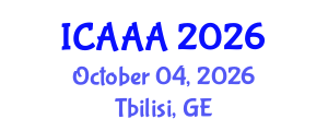 International Conference on Applied Aerodynamics and Aeromechanics (ICAAA) October 04, 2026 - Tbilisi, Georgia International Conference on Applied Aerodynamics and Aeromechanics (ICAAA) October 04, 2026 - Tbilisi, Georgia