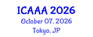 International Conference on Applied Aerodynamics and Aeromechanics (ICAAA) October 07, 2026 - Tokyo, Japan International Conference on Applied Aerodynamics and Aeromechanics (ICAAA) October 07, 2026 - Tokyo, Japan