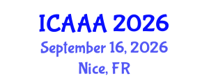 International Conference on Applied Aerodynamics and Aeromechanics (ICAAA) September 16, 2026 - Nice, France International Conference on Applied Aerodynamics and Aeromechanics (ICAAA) September 16, 2026 - Nice, France