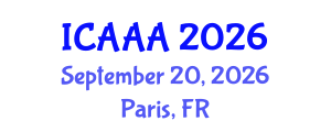 International Conference on Applied Aerodynamics and Aeromechanics (ICAAA) September 20, 2026 - Paris, France