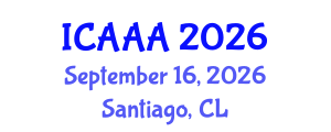 International Conference on Applied Aerodynamics and Aeromechanics (ICAAA) September 16, 2026 - Santiago, Chile International Conference on Applied Aerodynamics and Aeromechanics (ICAAA) September 16, 2026 - Santiago, Chile