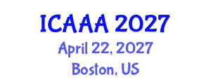 International Conference on Applied Aerodynamics and Aeromechanics (ICAAA) April 22, 2027 - Boston, United States