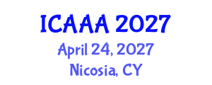 International Conference on Applied Aerodynamics and Aeromechanics (ICAAA) April 24, 2027 - Nicosia, Cyprus