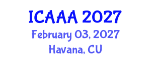 International Conference on Applied Aerodynamics and Aeromechanics (ICAAA) February 03, 2027 - Havana, Cuba