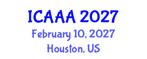 International Conference on Applied Aerodynamics and Aeromechanics (ICAAA) February 10, 2027 - Houston, United States International Conference on Applied Aerodynamics and Aeromechanics (ICAAA) February 10, 2027 - Houston, United States