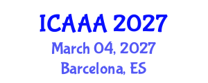 International Conference on Applied Aerodynamics and Aeromechanics (ICAAA) March 04, 2027 - Barcelona, Spain