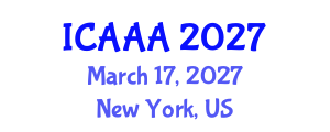International Conference on Applied Aerodynamics and Aeromechanics (ICAAA) March 17, 2027 - New York, United States
