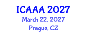 International Conference on Applied Aerodynamics and Aeromechanics (ICAAA) March 22, 2027 - Prague, Czechia International Conference on Applied Aerodynamics and Aeromechanics (ICAAA) March 22, 2027 - Prague, Czechia