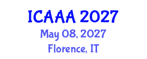International Conference on Applied Aerodynamics and Aeromechanics (ICAAA) May 08, 2027 - Florence, Italy