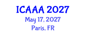 International Conference on Applied Aerodynamics and Aeromechanics (ICAAA) May 17, 2027 - Paris, France International Conference on Applied Aerodynamics and Aeromechanics (ICAAA) May 17, 2027 - Paris, France