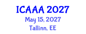 International Conference on Applied Aerodynamics and Aeromechanics (ICAAA) May 15, 2027 - Tallinn, Estonia International Conference on Applied Aerodynamics and Aeromechanics (ICAAA) May 15, 2027 - Tallinn, Estonia