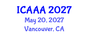 International Conference on Applied Aerodynamics and Aeromechanics (ICAAA) May 20, 2027 - Vancouver, Canada International Conference on Applied Aerodynamics and Aeromechanics (ICAAA) May 20, 2027 - Vancouver, Canada