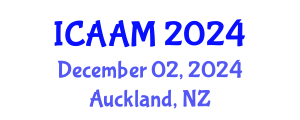 International Conference on Applied Analysis for Materials (ICAAM) December 02, 2024 - Auckland, New Zealand