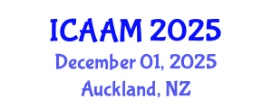 International Conference on Applied Analysis for Materials (ICAAM) December 01, 2025 - Auckland, New Zealand