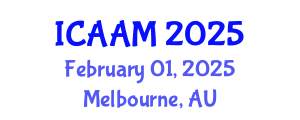 International Conference on Applied Analysis for Materials (ICAAM) February 01, 2025 - Melbourne, Australia