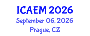 International Conference on Applied and Engineering Mathematics (ICAEM) September 06, 2026 - Prague, Czechia