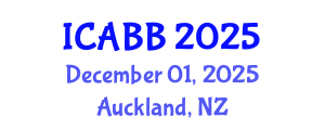 International Conference on Applied Biology and Biotechnology (ICABB) December 01, 2025 - Auckland, New Zealand